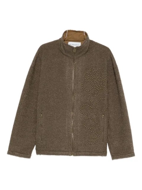 BLUEMARBLE studded fleece jacket