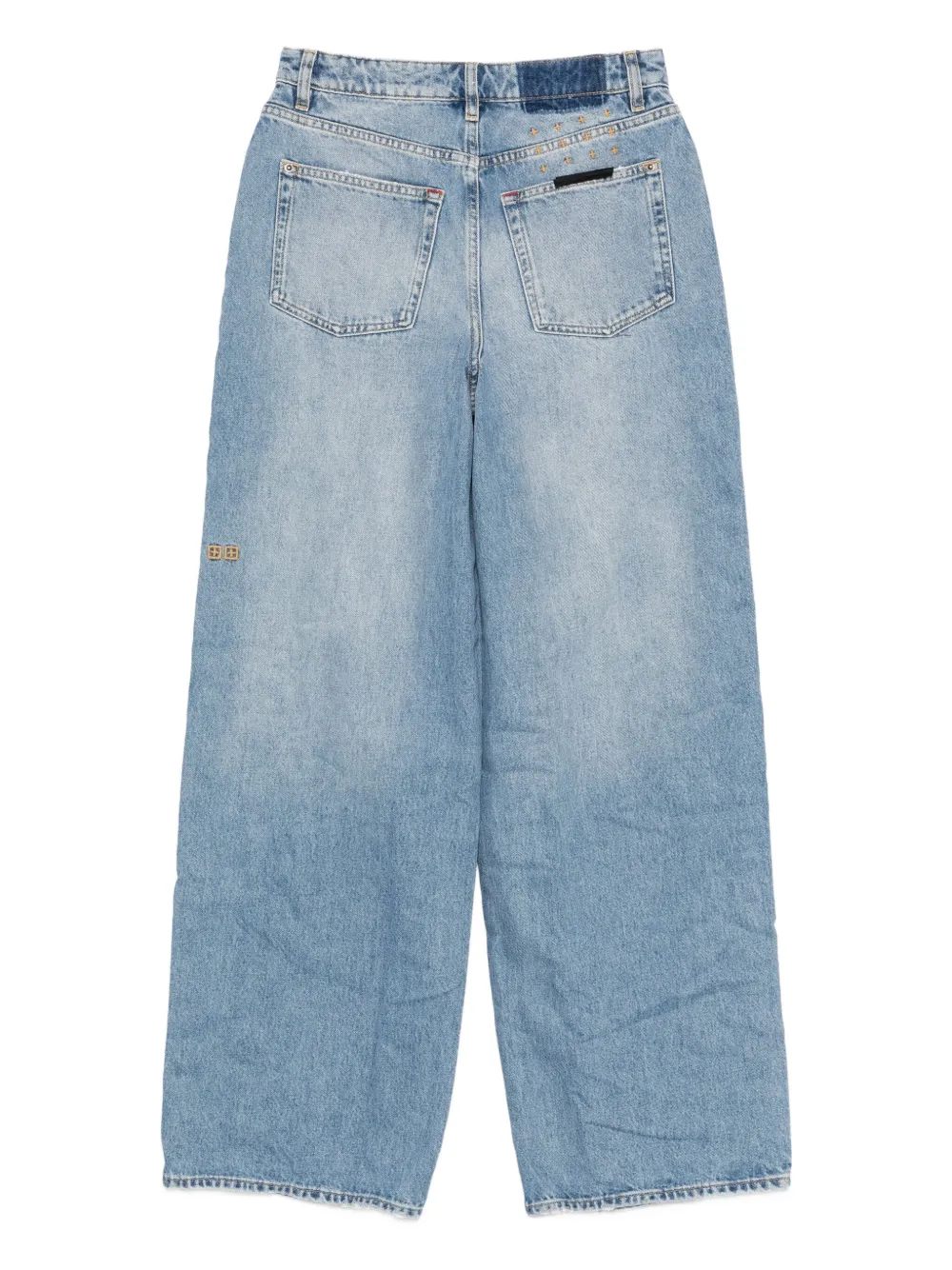 Ksubi Blue Baggy Strider Horizon Jeans In Blue