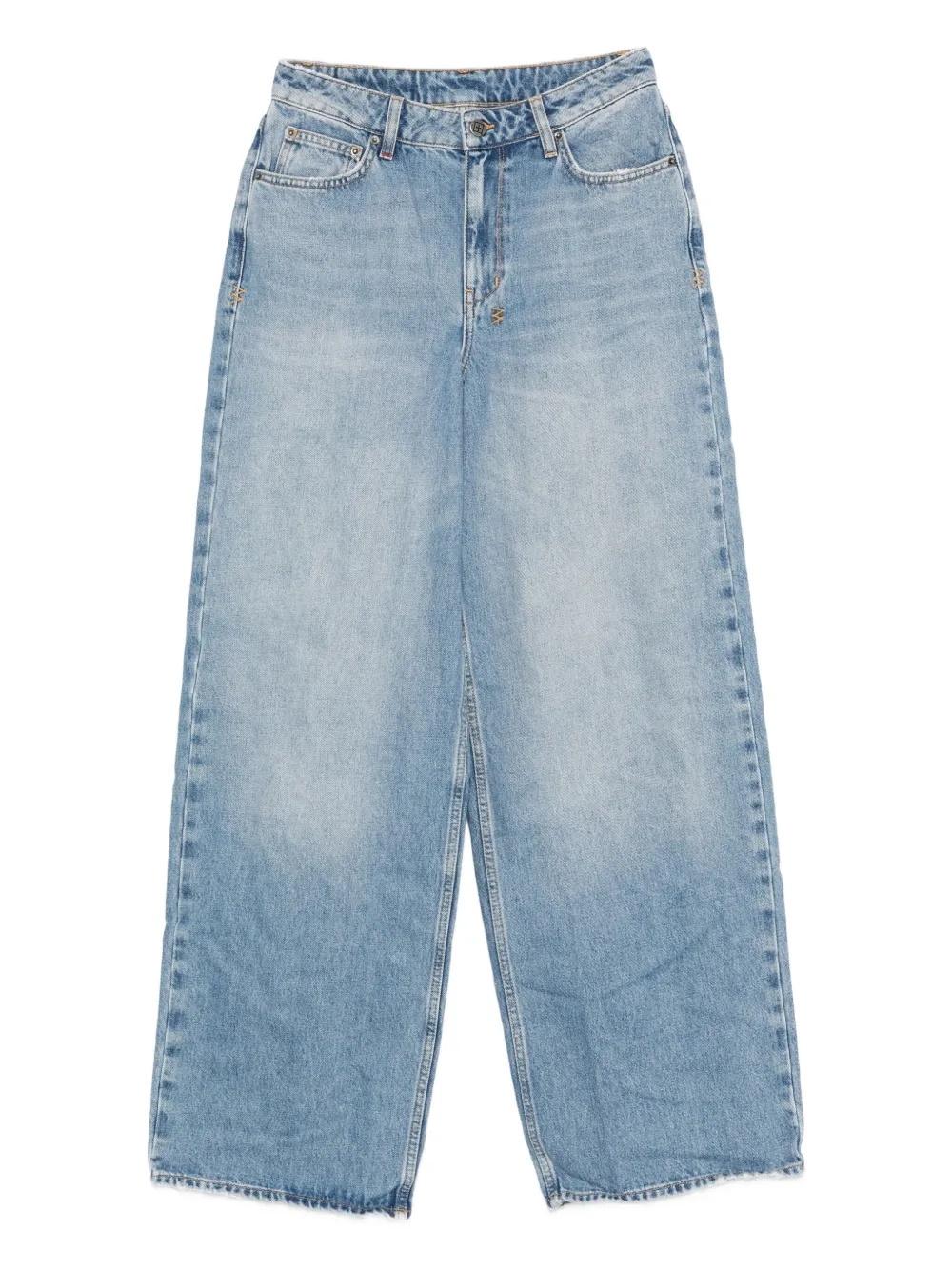 Ksubi Blue Baggy Strider Horizon Jeans In Blue