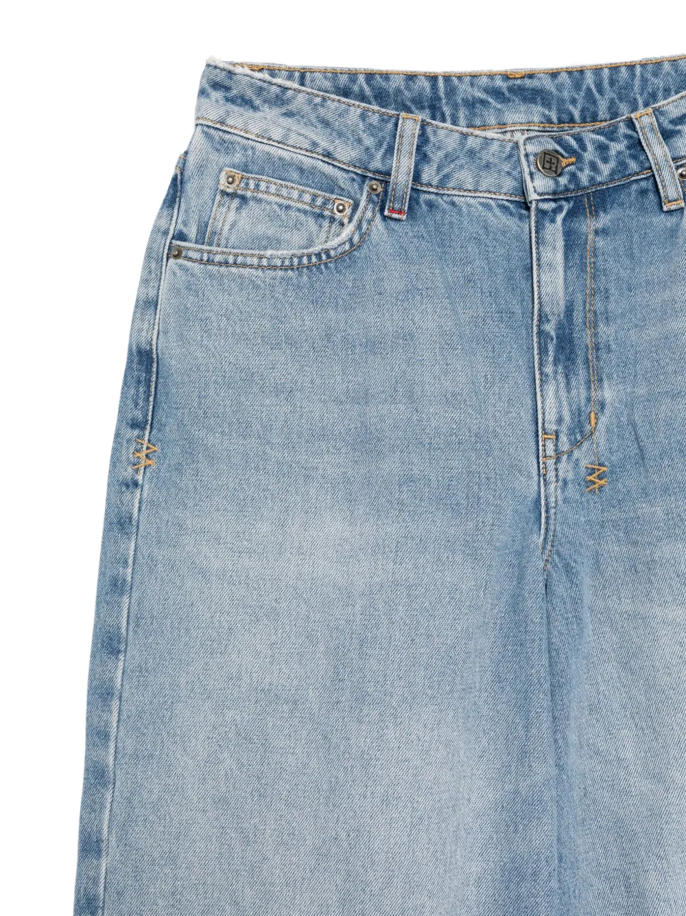 Ksubi Blue Baggy Strider Horizon Jeans In Blue