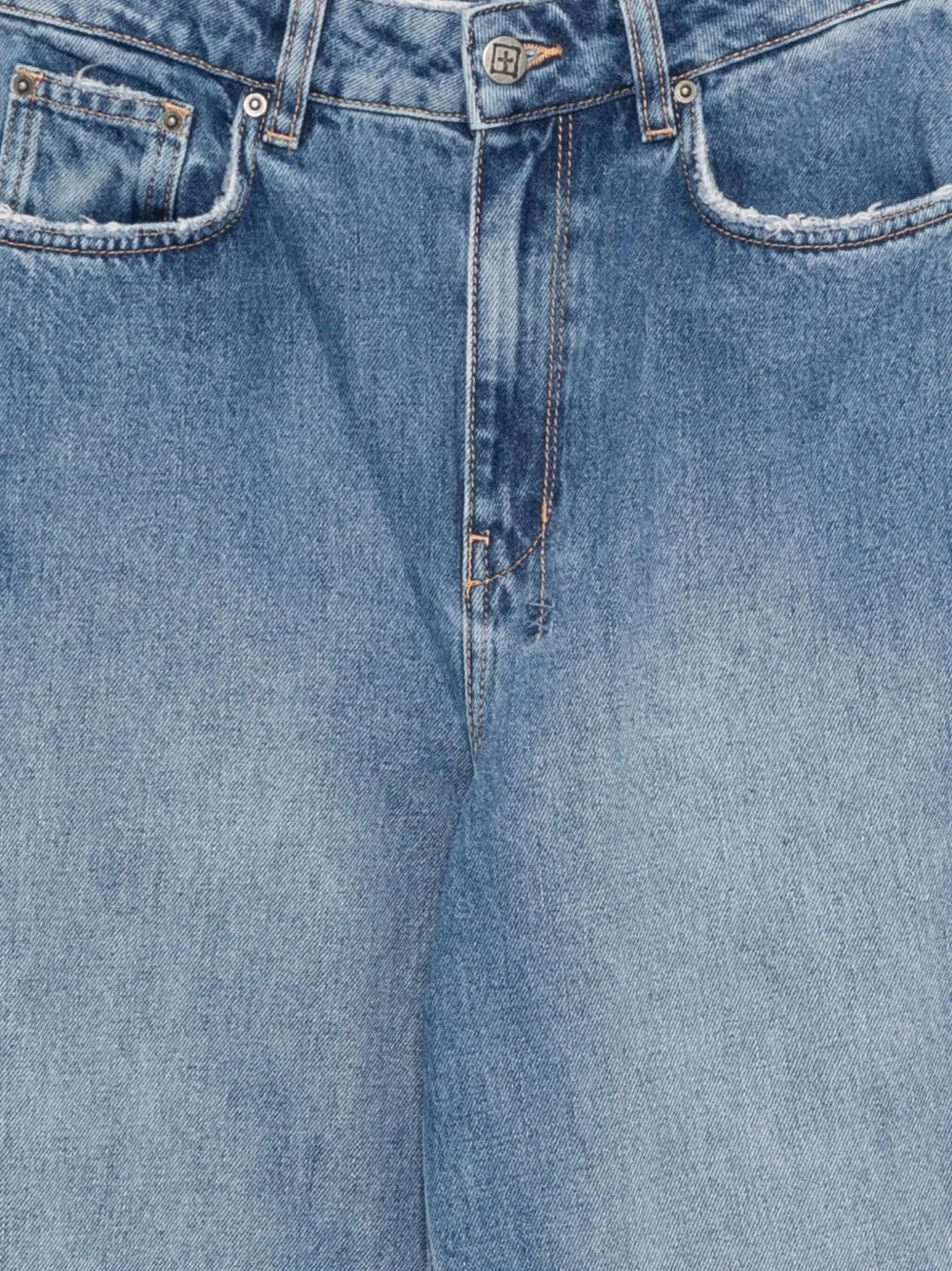 Ksubi Strider Tidal Cuffed Jeans In Blue