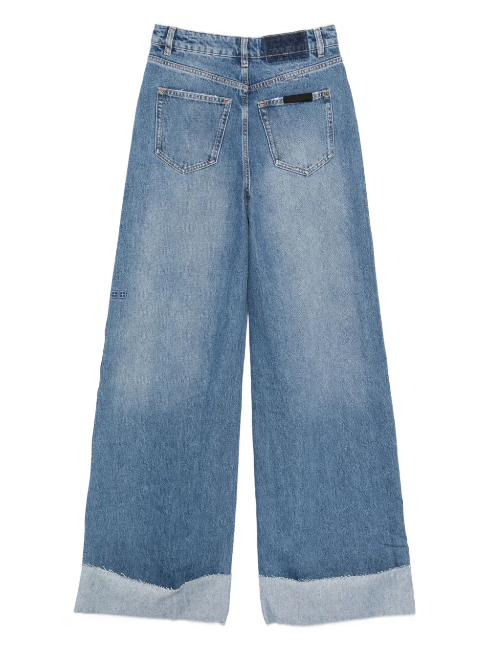 Ksubi Strider Tidal Cuffed Jeans In Blue