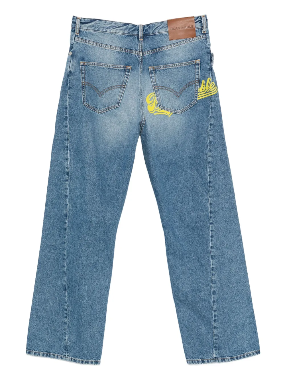 BLUEMARBLE Trompe L'oeil jeans | Wide-Leg Jeans | Image 2