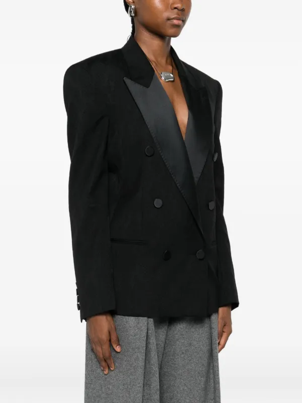 STELLA MCCARTNEY  ダブルブレストウールジャケット Stella McCartney ダブルジャケット | ブラック | FARFETCH JP
