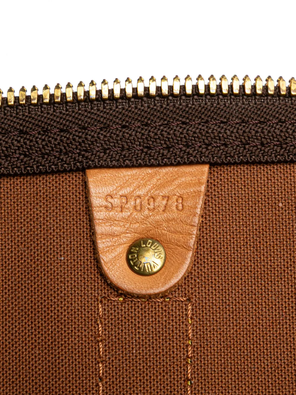Pre-owned Louis Vuitton 1998 Monogram Keepall 55 Travel Bag In Brown