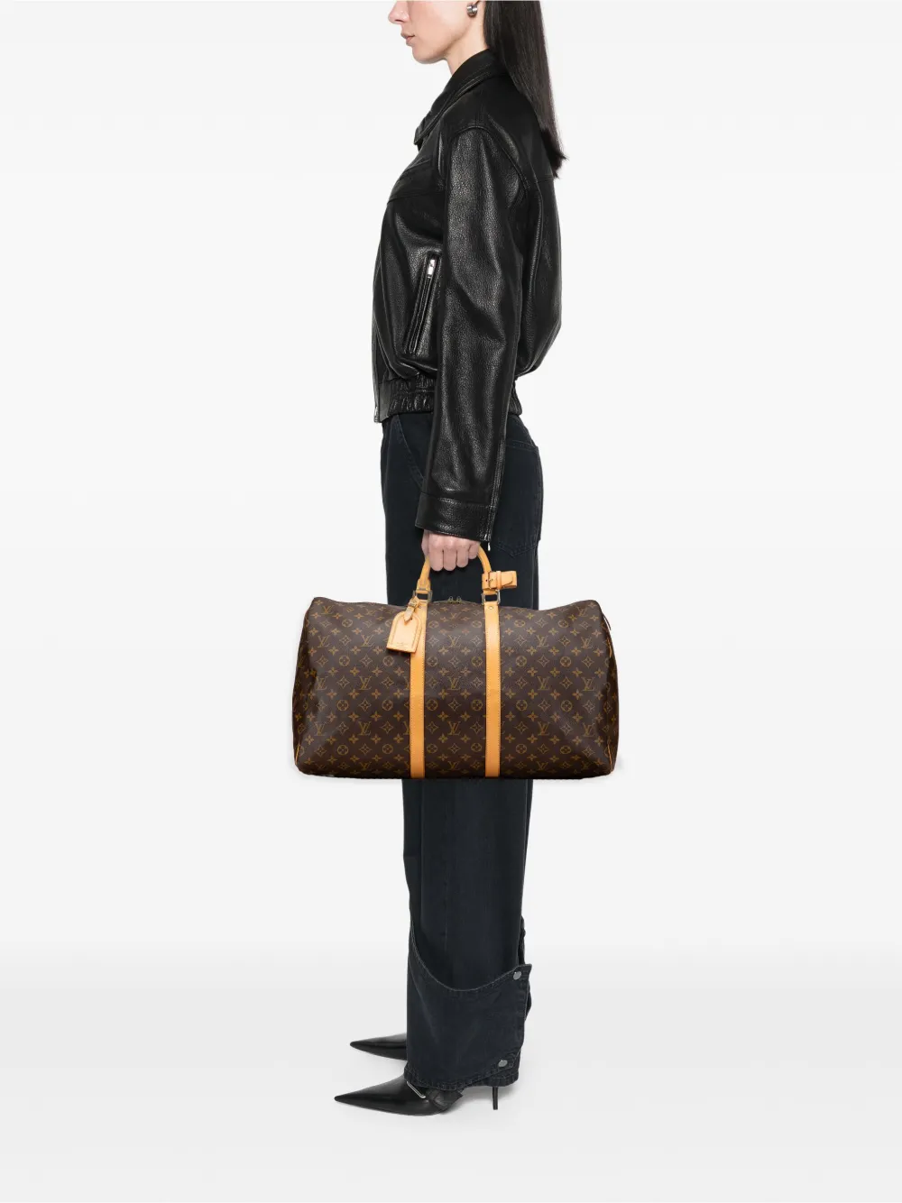 Louis Vuitton Pre-Owned bolsa de viaje Monogram Keepall 55 | Estilos de archivo | Image 2