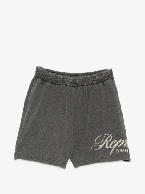 Represent logo-print shorts