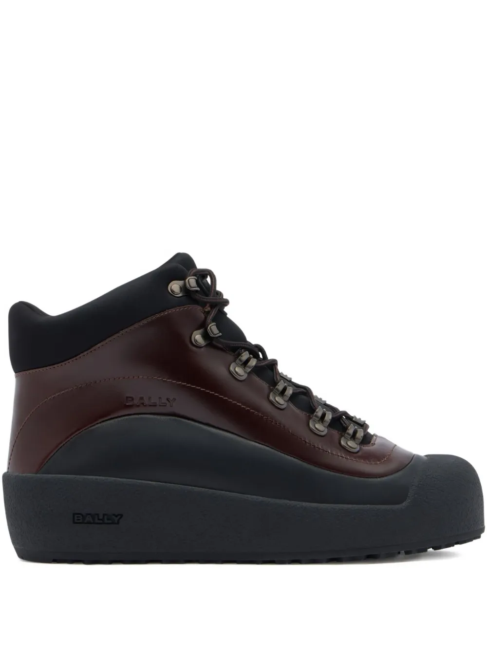 Bally botas con cuello capitonado | marrón | Image 1