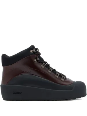 Burberry Trek レザーアンクルブーツ | ブラック | FARFETCH JP Burberry Trek レザーアンクルブーツ | ブラック | FARFETCH JP