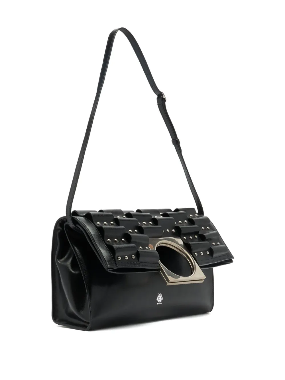 Bally Anni shopper met studs Zwart