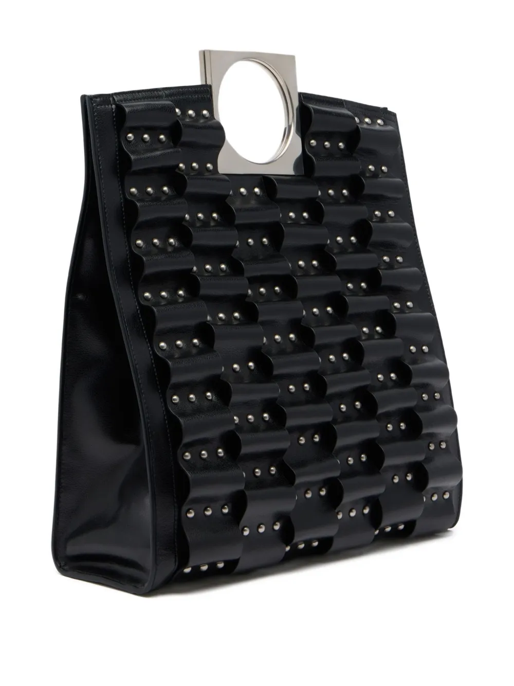 Bally Anni shopper met studs Zwart