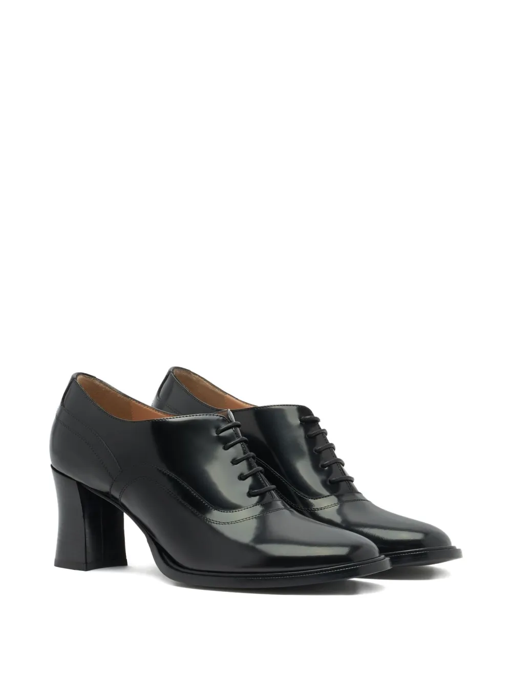 Bally 65mm Saule round-toe leather pumps Zwart