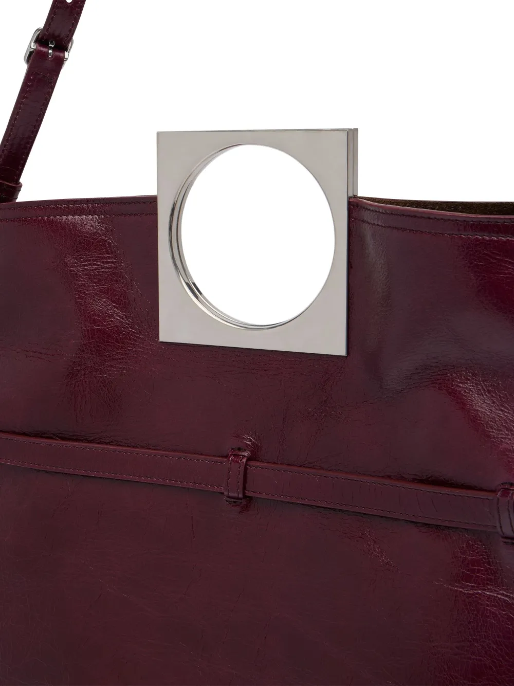 Bally Anni opvouwbare shopper Rood