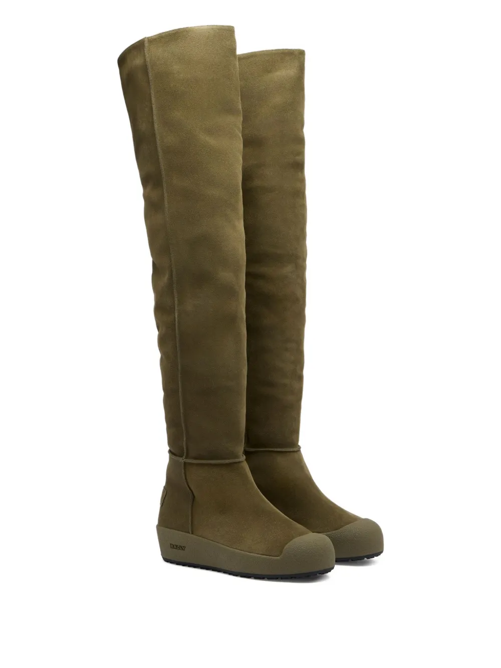 Bally curling over-the-knee boots | Over-The-Knee Boots | Image 2