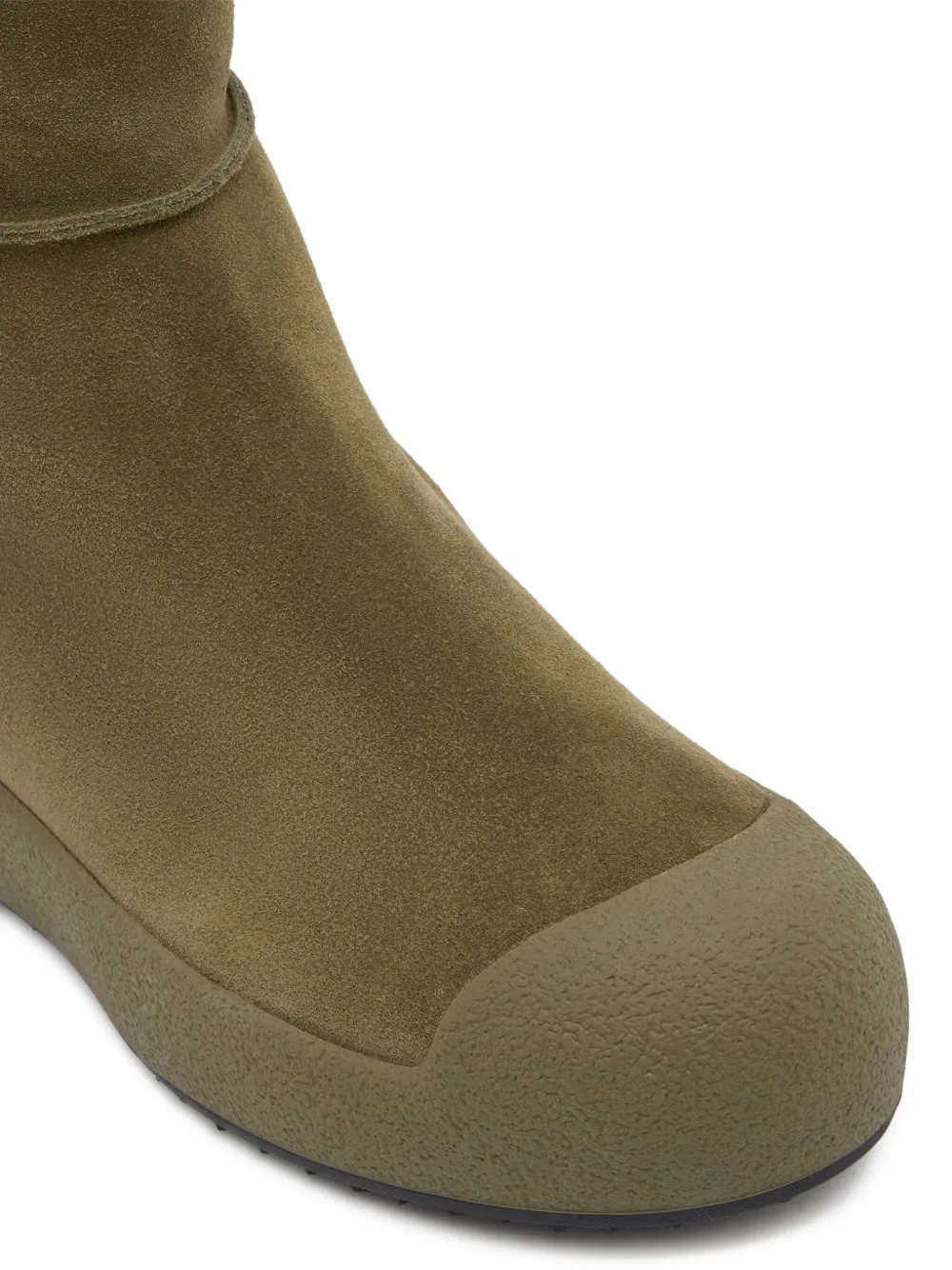 Bally Curling overknee laarzen Groen