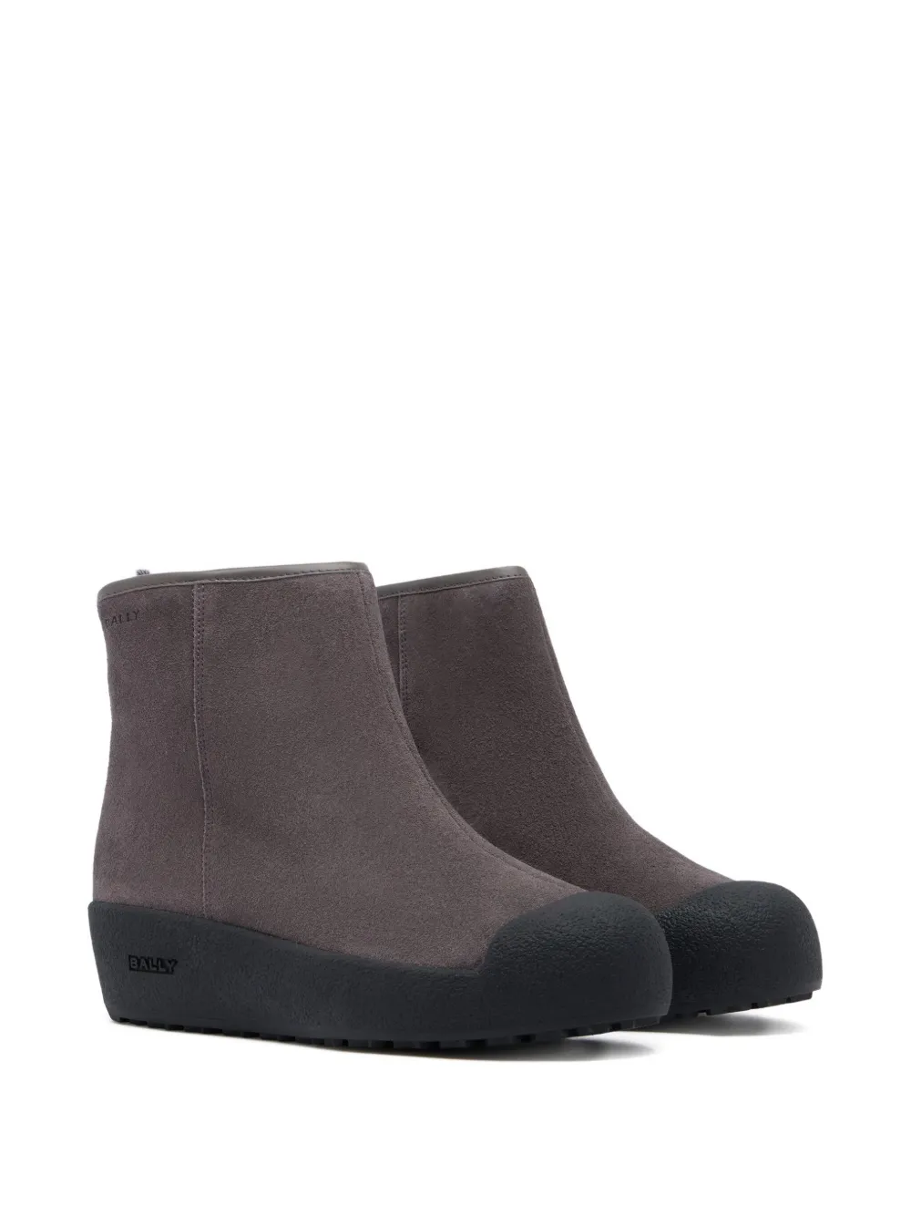 Bally rear-zipper curling boots | Ankle Boots | Image 2