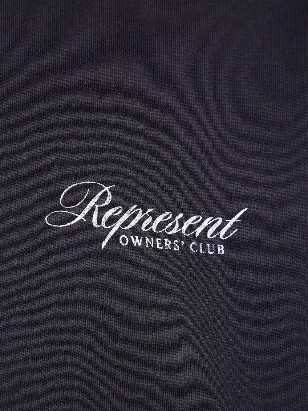 Represent Man Sweatshirt Black Size M Cotton In Black