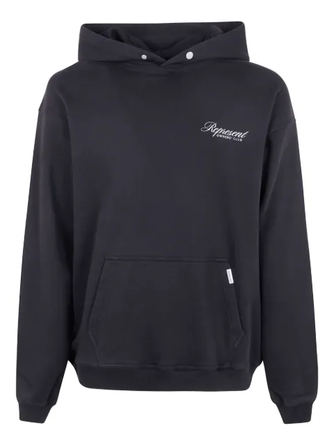 Represent logo-print hoodie