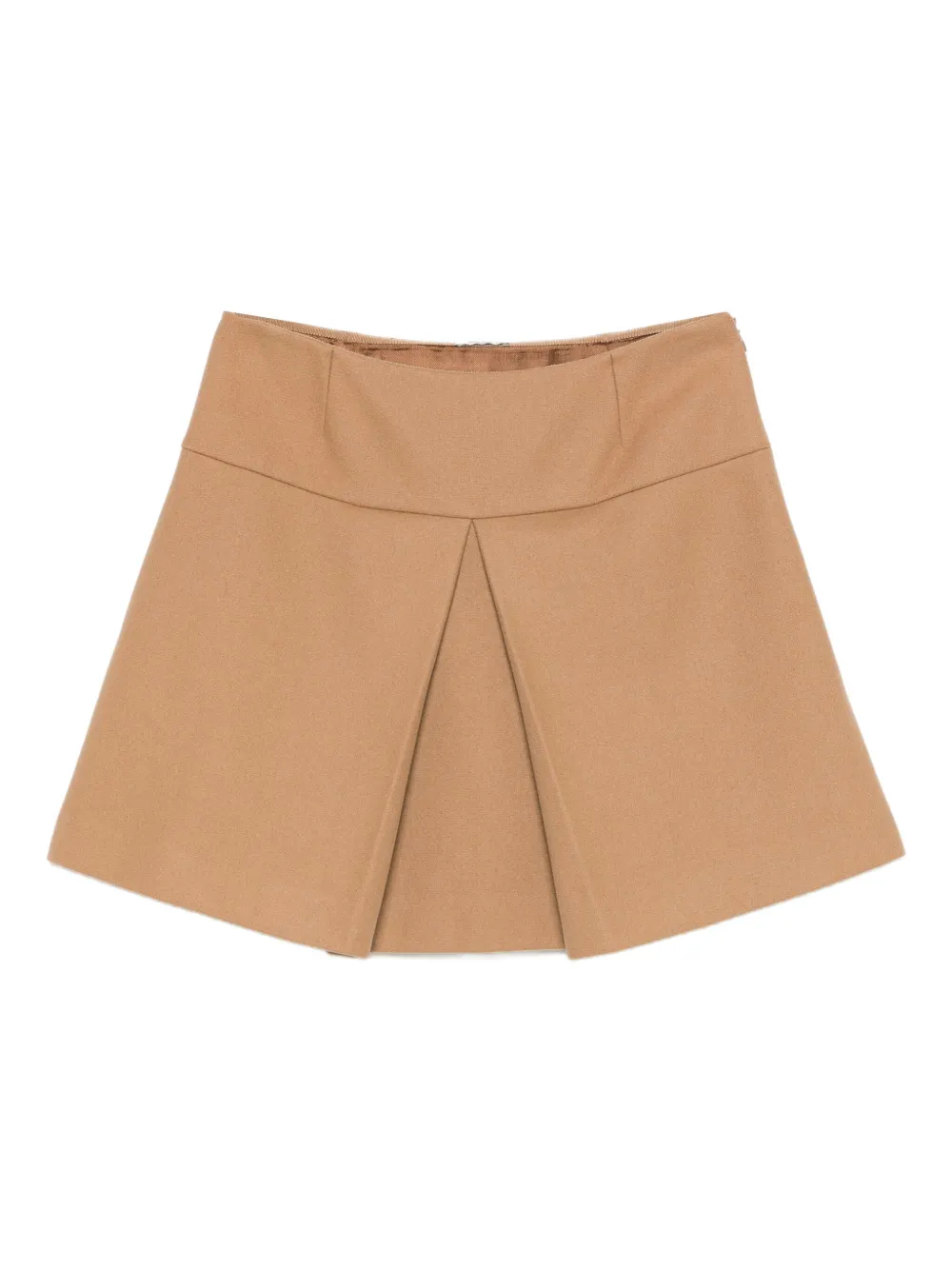 Miu Miu Pre-Owned minijupe plissée (années 2000) | tons neutres | Image 1