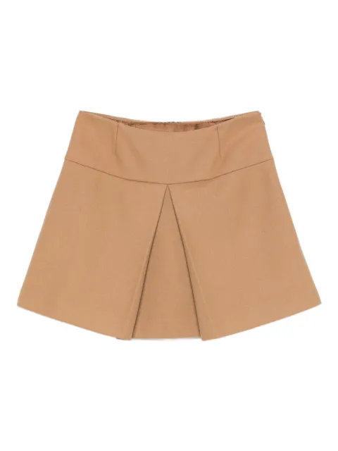 Miu Miu Pre-Owned falda corta con pliegues 2000