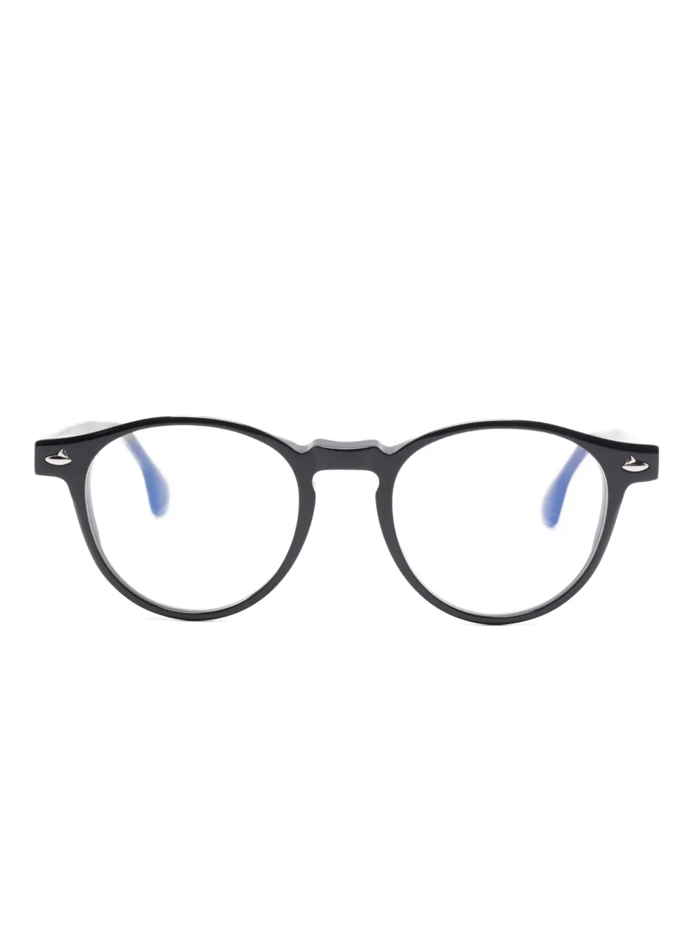 Sestini Eyewear Diciotto round-frame glasses | Black | Image 1