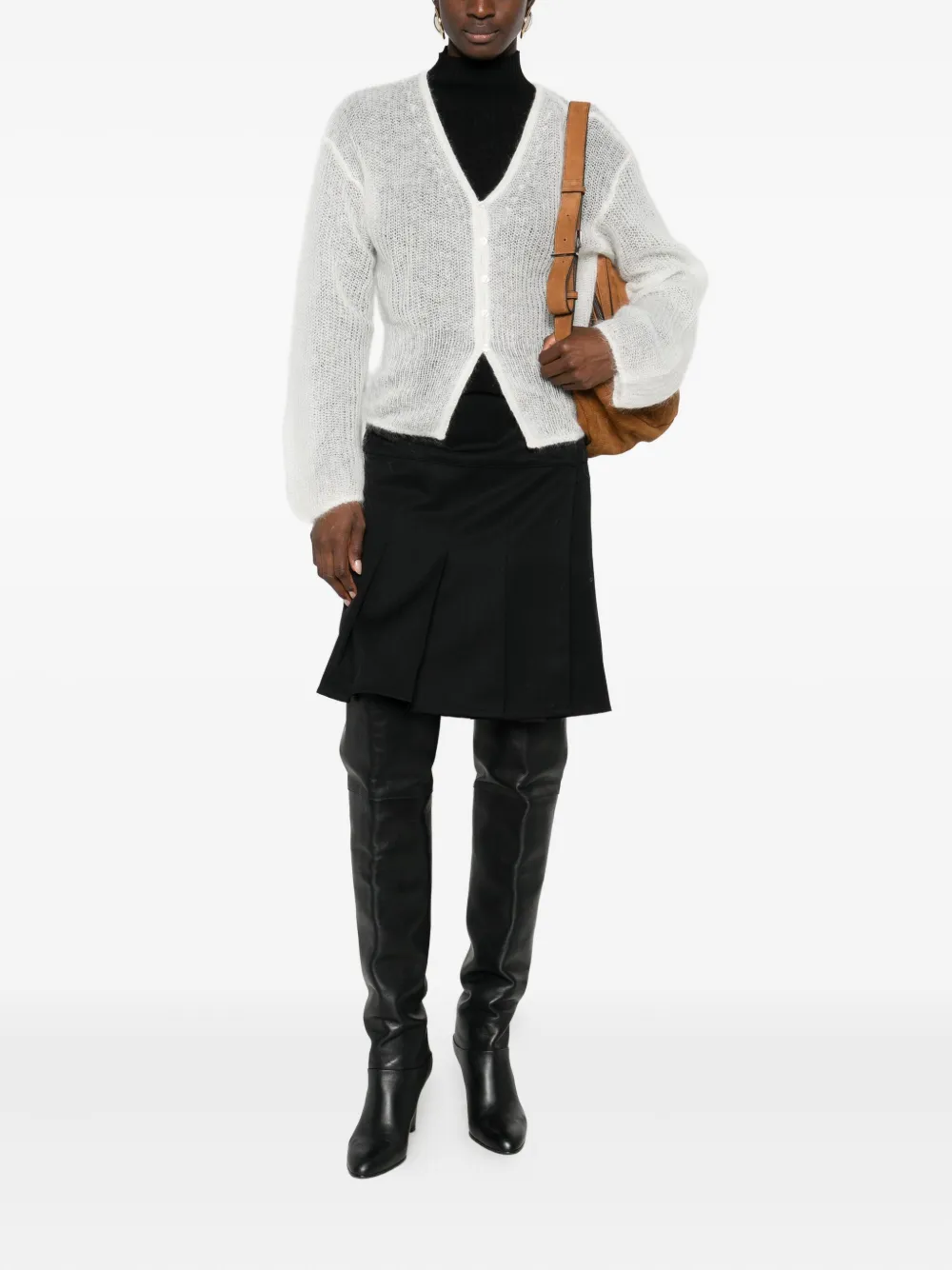 SAMSOE SAMSOE mohair-blend cardigan | Cardigans | Image 2