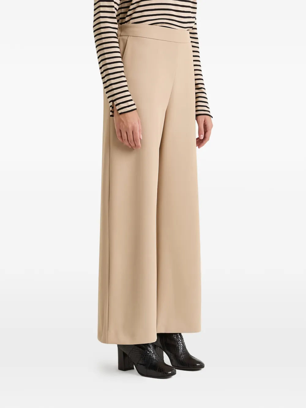 MALIPARMI Cady elasticated trousers - Beige