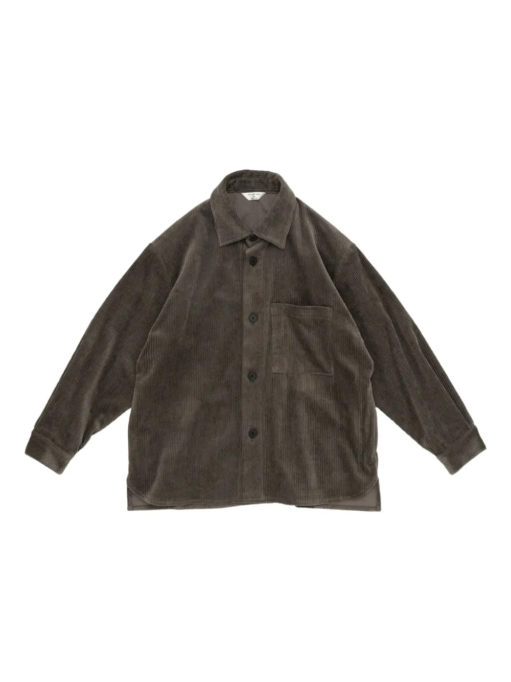 Still By Hand Corduroy Shirt In Brown