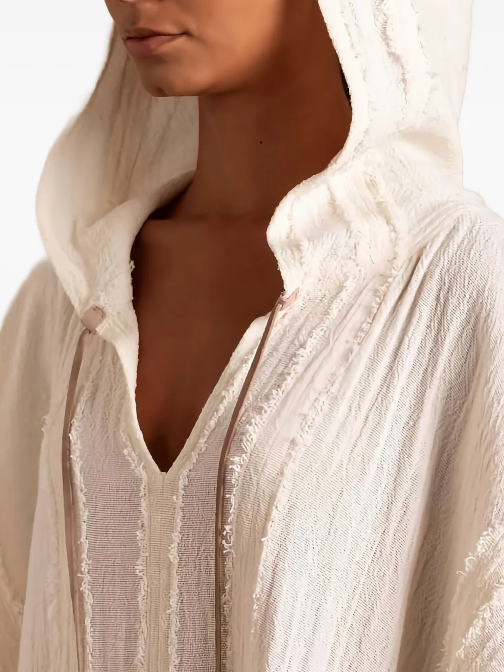 Caravana Ntuchi poncho Beige