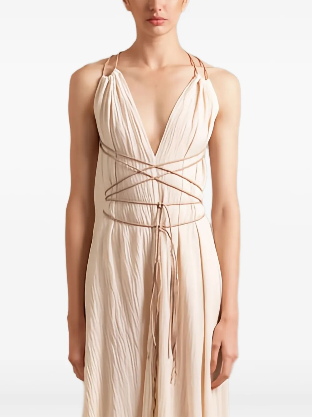 Caravana Mahahual Maxi Dress In Neutral