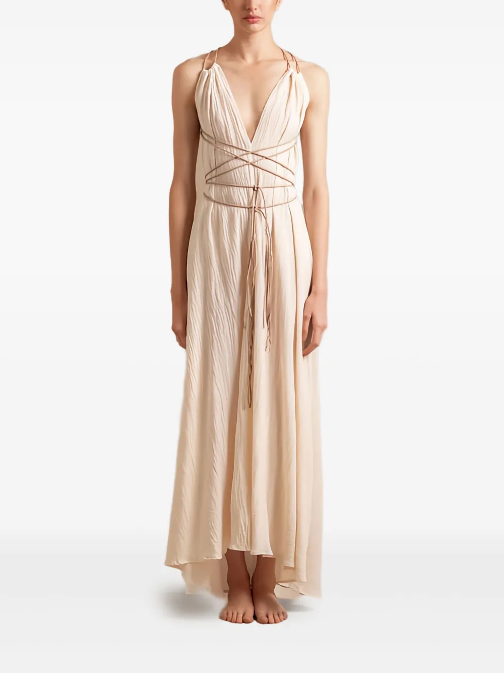 Caravana Mahahual Maxi Dress In Neutral