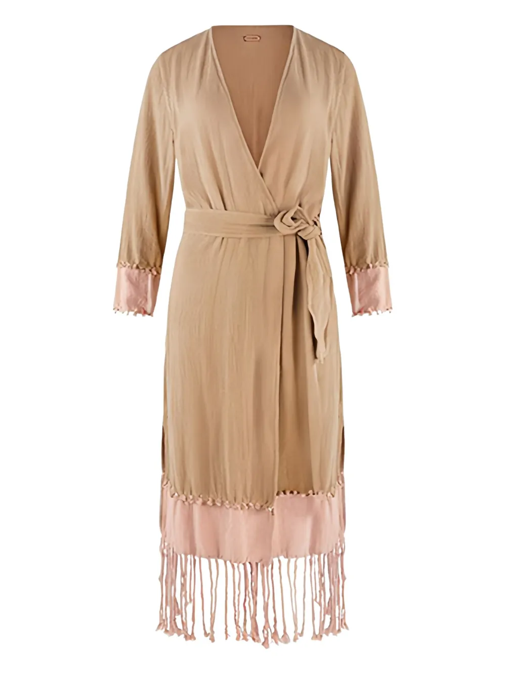 Caravana Cappotto Suhay con cintura - Toni neutri