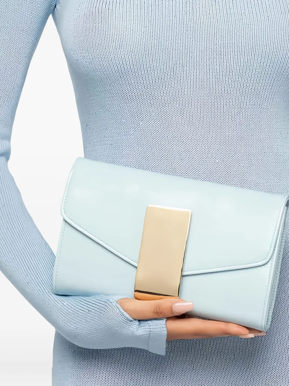 TWENTY FOURHAITCH Belize clutch - Blauw