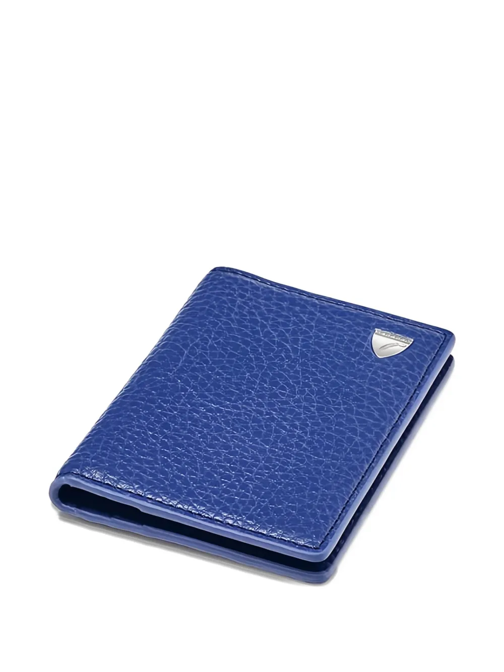 Aspinal Of London Double Fold pasjeshouder Blauw