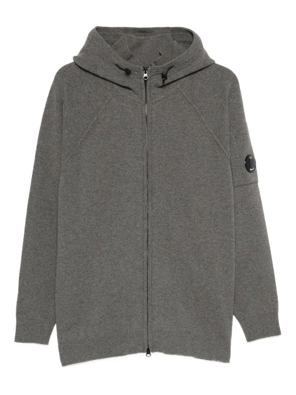 C.P. Company Kapuzenjacke mit Linsen-Detail | Grau | Image 1