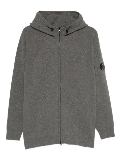 C.P. Company Lens-detail zip-up hoodie