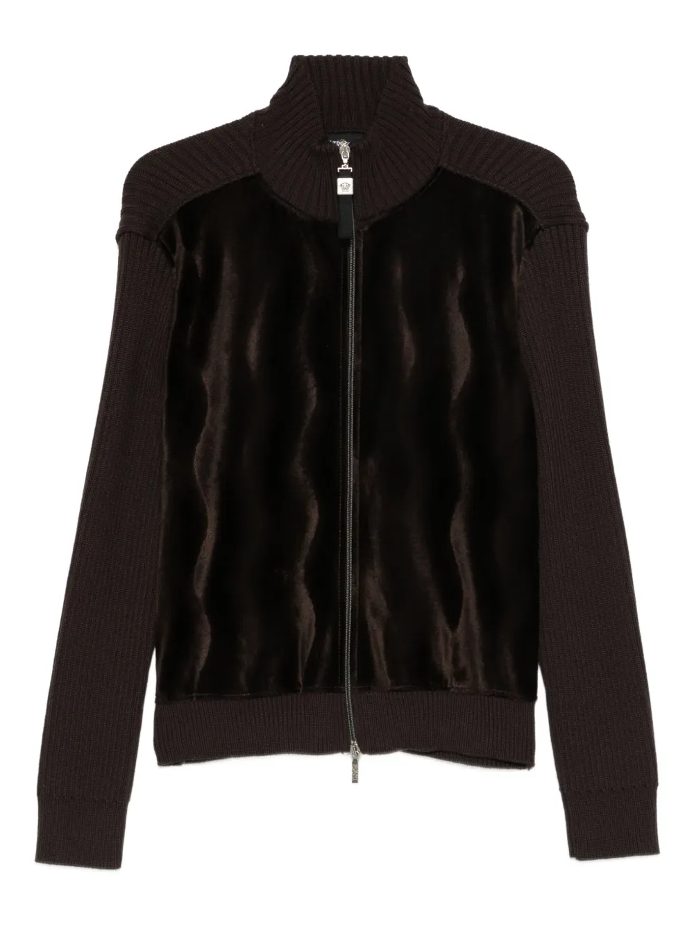 Versace Pre-Owned suéter con cierre 2000 | marrón | Image 1