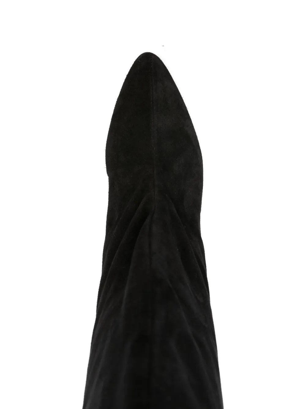 Fabio Rusconi Suede Knee-high Boots In Black