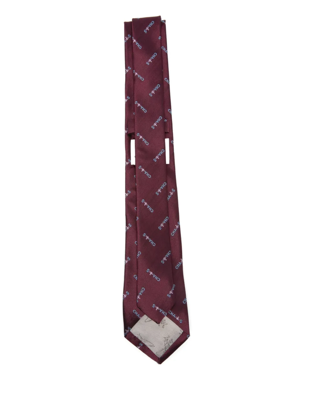 Vivienne Westwood patterned tie - Rood