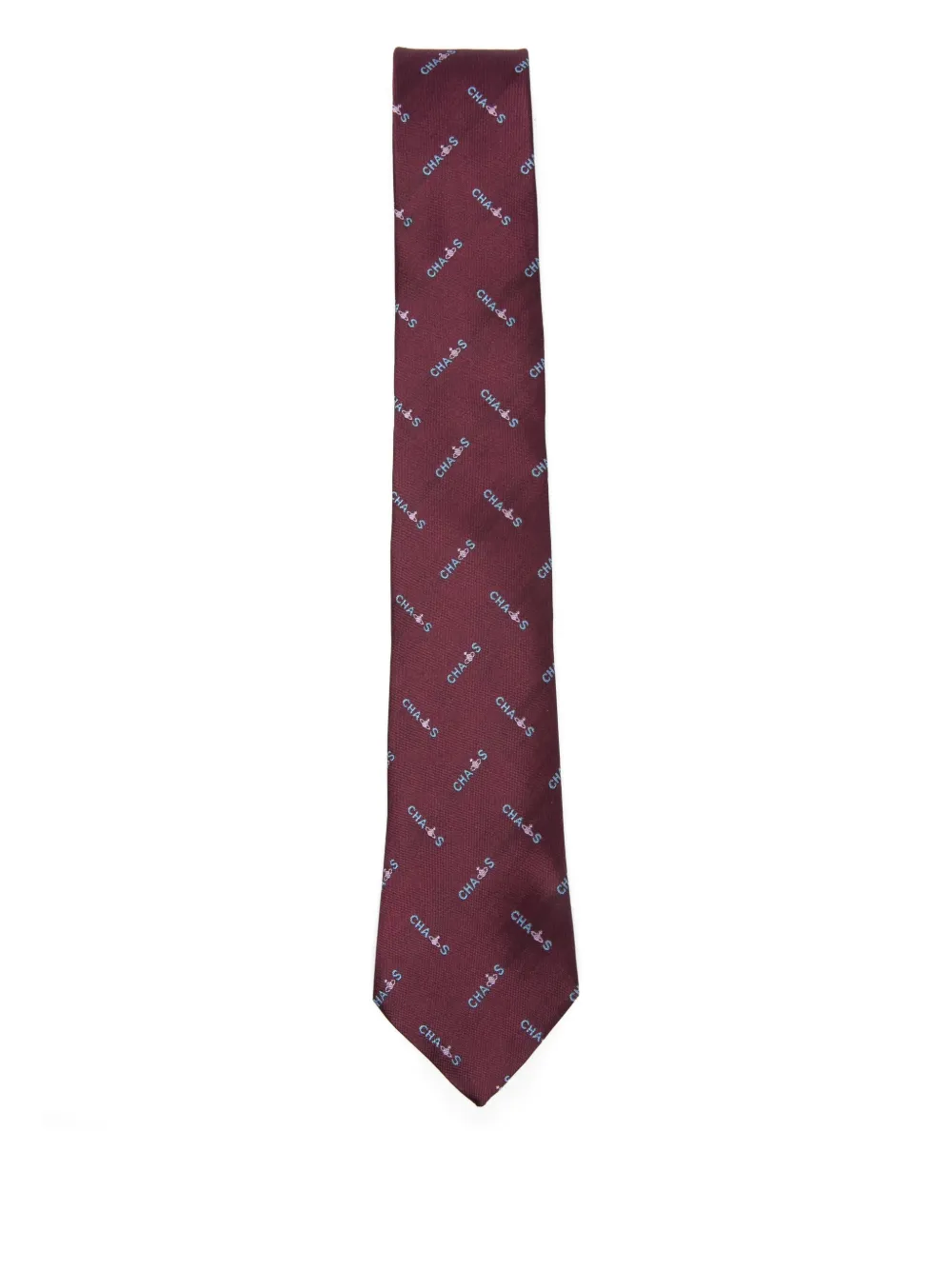 Vivienne Westwood patterned tie | Red | Image 1