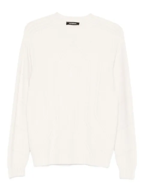 IMPERIAL suéter con motivo geométrico
