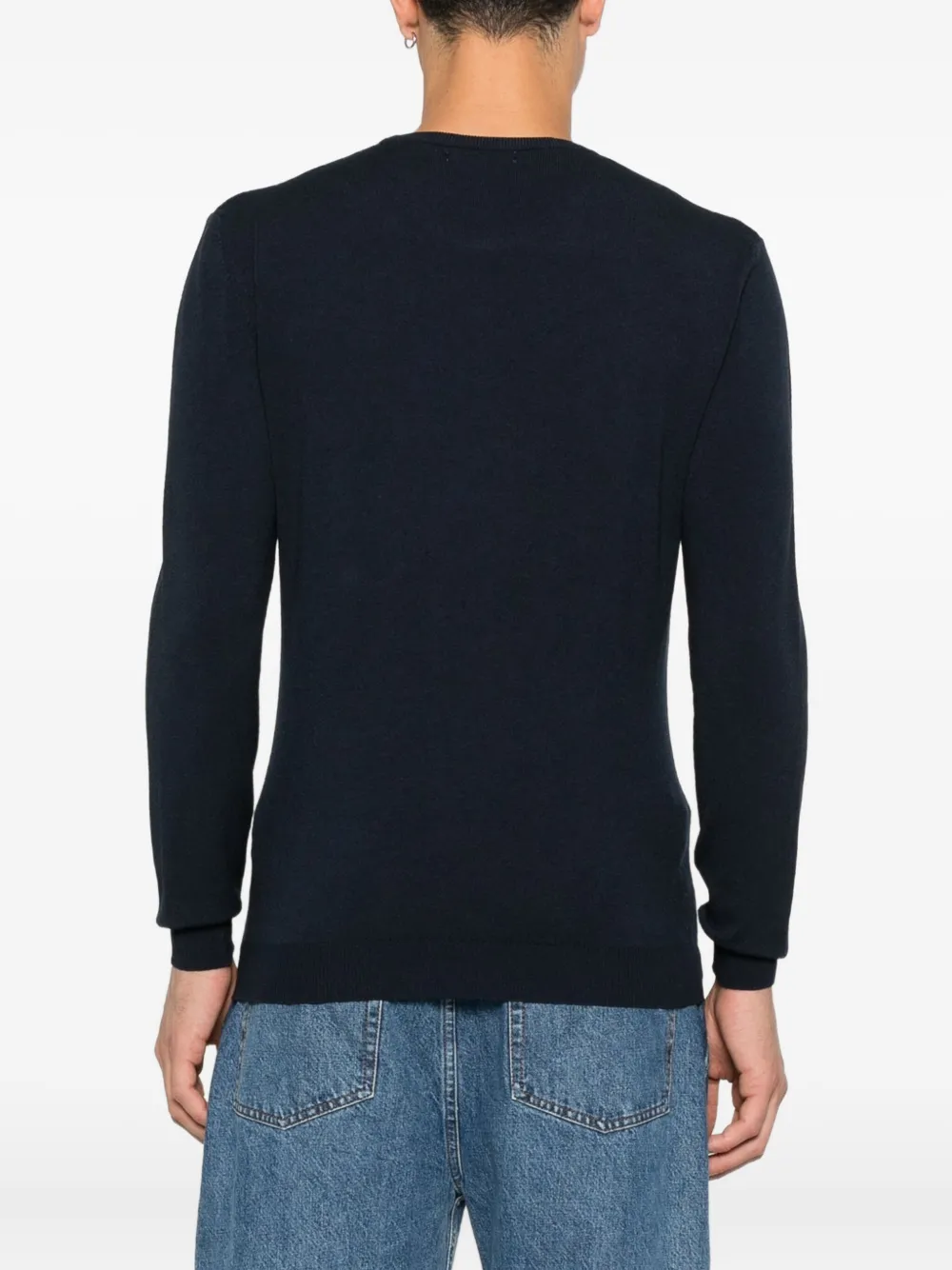 Crewneck Long-Sleeve Knitwear