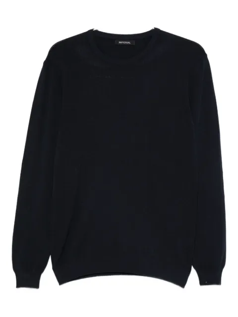 IMPERIAL crewneck long-sleeve knitwear