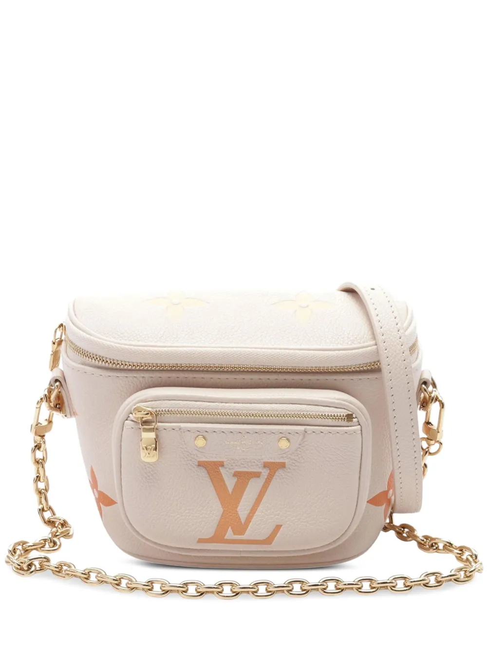 Louis Vuitton Pre-Owned 2021-2025 モノグラム アンプラント ジャイアント バイ ザ プール ミニ Louis Vuitton Pre-Owned 2021-2025 モノグラム アンプラント ジャイアント バイ ザ プール ミニ