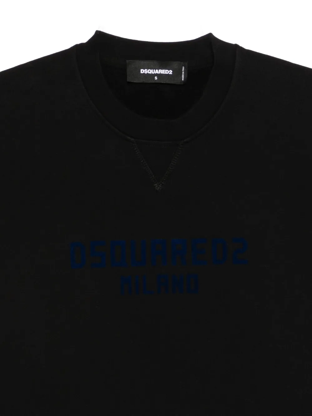 DSQUARED2 Sweater met ronde hals Zwart
