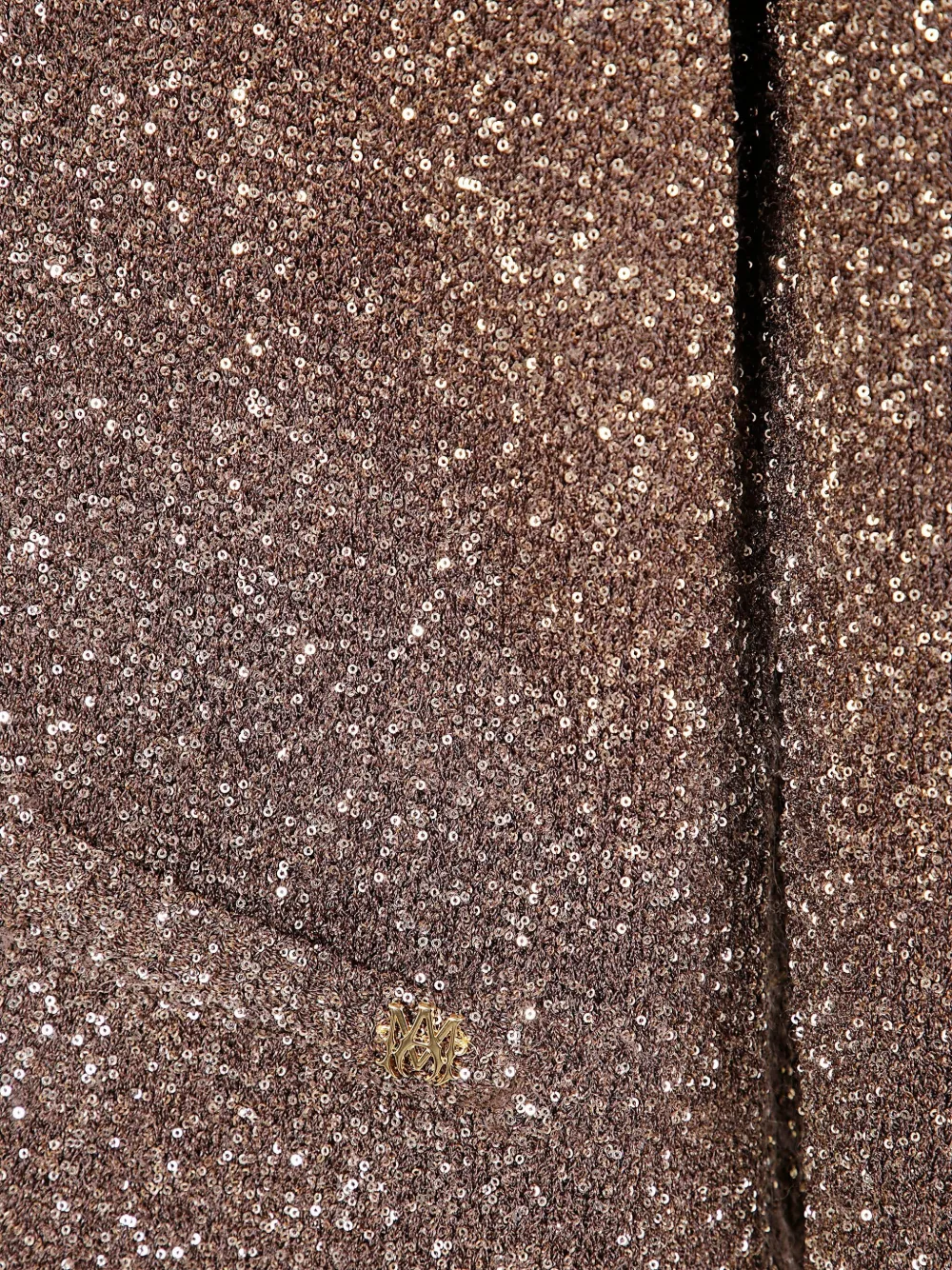 AMIRI Vest met pailletten Bruin