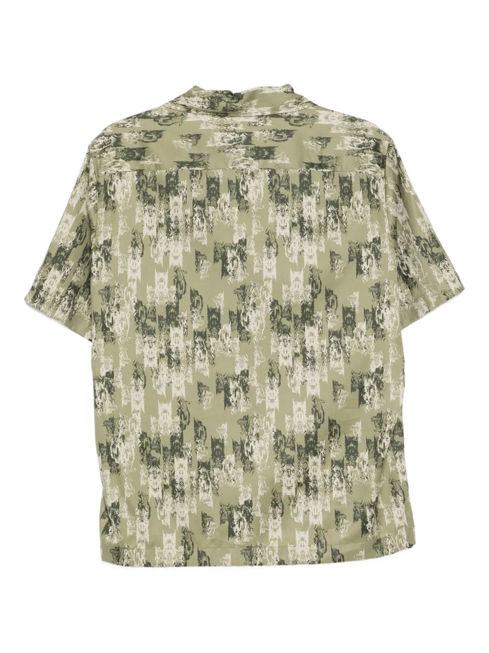 Fred Perry Overhemd met grafische print - Groen