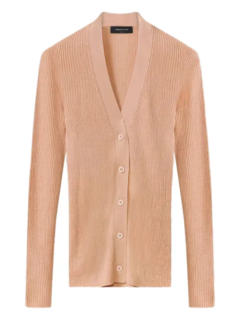 Fabiana Filippi — ribbed buttoned cardigan