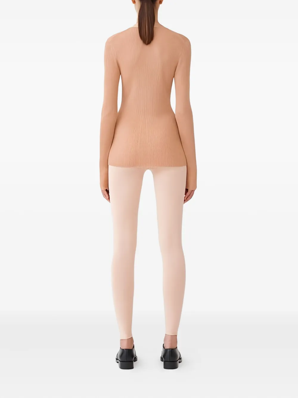 Fabiana Filippi Geribbeld vest met knopen Roze