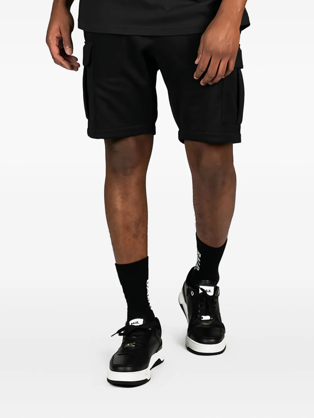 BALR. Shorts met cargo zak Zwart